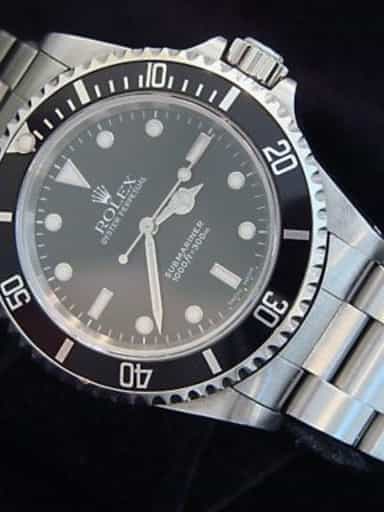 Mens Rolex Stainless Steel Submariner Black  14060 (SKU E947346NNBCMT)