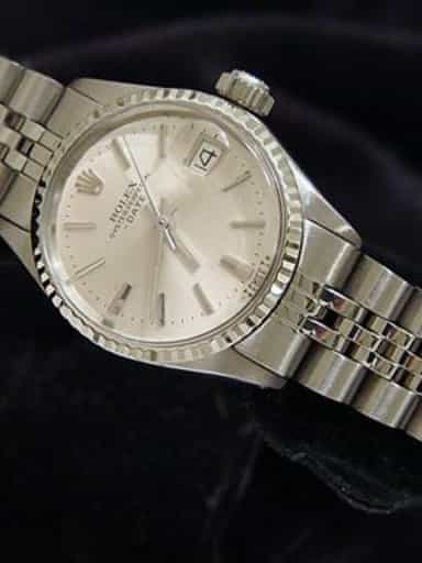 Ladies Rolex Stainless Steel Date Silver  6517 (SKU 1933274MT)