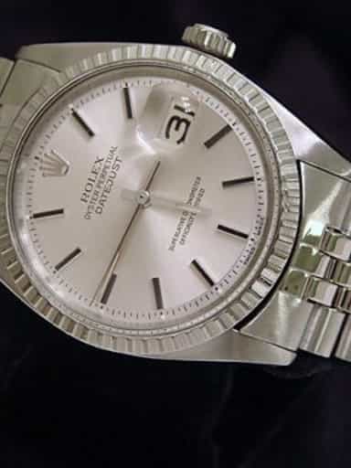 Mens Rolex Stainless Steel Datejust Silver 1603 (SKU 958043MT)