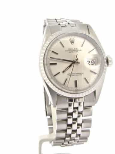 Mens Rolex Stainless Steel Datejust Silver  1603 (SKU 3206316NMT)