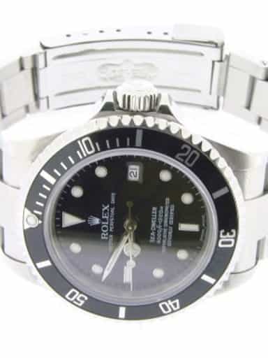 Mens Rolex Stainless Steel Sea-Dweller Black  16600 (SKU F659588NBC)