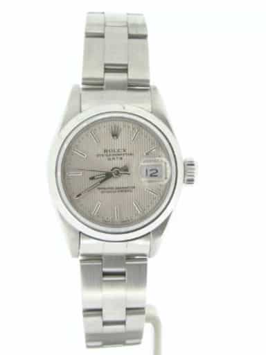 Ladies Rolex Stainless Steel Date Silver  69160 (SKU U815662NMT)