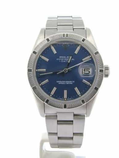 Mens Rolex Stainless Steel Date Blue  1501 (SKU 5105078NDMT)