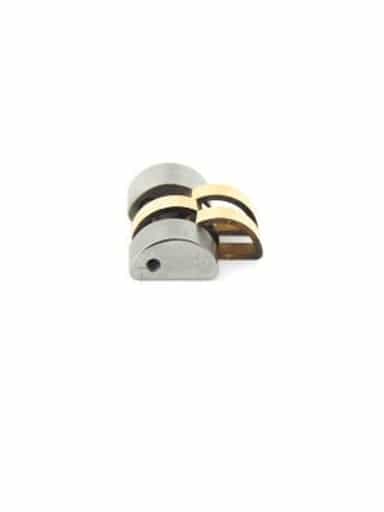 Ladies Aftermarket 2tone 10k Gold/Steel Link for 13mm Band (SKU LINKSL10KSSMT)