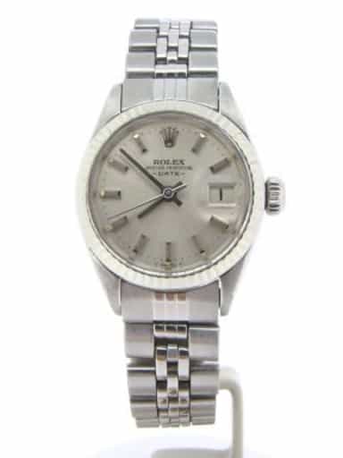 Ladies Rolex Stainless Steel Date Silver  6917 (SKU 2871681NMT)