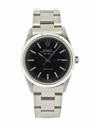 Mens Rolex Stainless Steel Air-King Black  14000 (SKU U630206NOYSCMT)