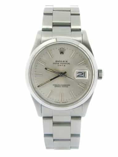 Mens Rolex Stainless Steel Date Silver  15000 (SKU 8853830NOYSMT)