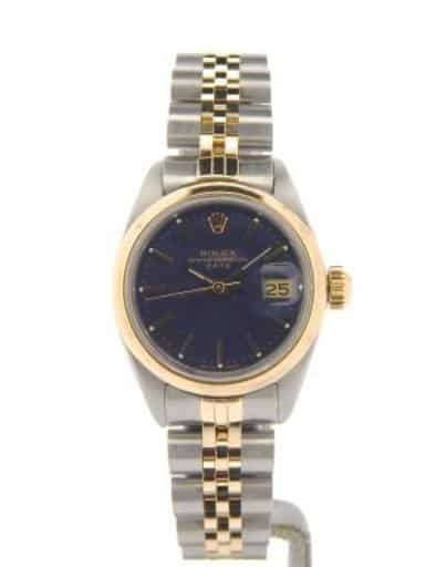 Ladies Rolex Two-Tone Date Blue (SKU 7358457NMT)