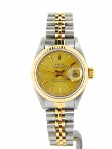 Ladies Rolex Two-Tone 18K/SS Datejust Champagne  69173 (SKU L897614NMT)