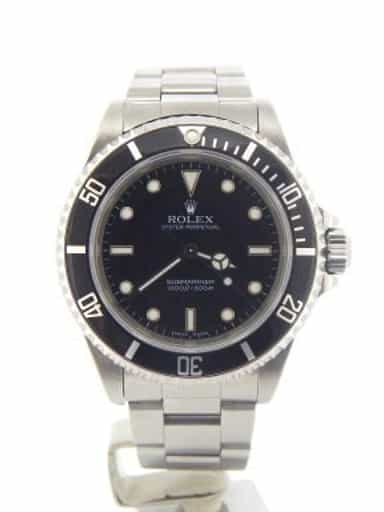 Mens Rolex Stainless Steel Submariner Black  14060M (SKU F726292MNNMT)