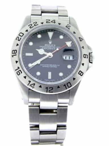 Mens Rolex Stainless Steel Explorer II Black  16570 (SKU K958553NMT)