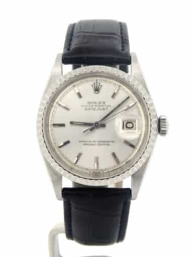 Mens Rolex Stainless Steel Datejust Silver 1603 (SKU 222315NCMT)