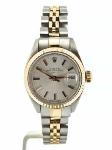 Ladies Rolex Two-Tone 14K/SS Date Silver  6917 (SKU 6723202NMT)
