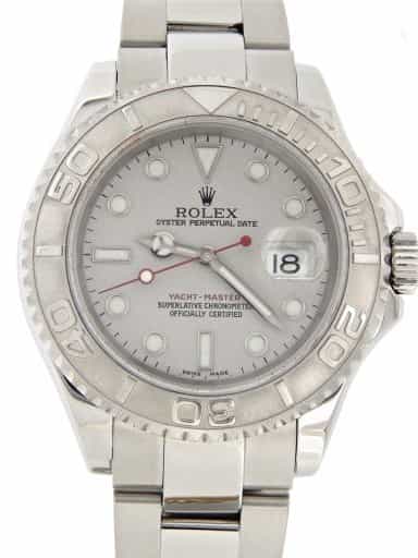Mens Rolex Stainless Steel & Platinum Yacht-Master 16622 (SKU Z373359MT)