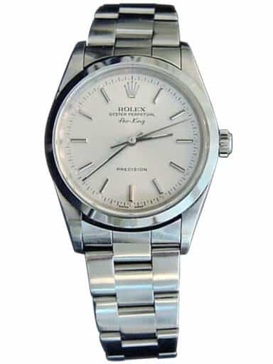 Mens Rolex Stainless Steel Air-King Silver  14000 (SKU K167966CMT)