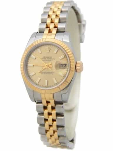 Ladies Rolex Two-Tone 18K/SS Datejust 179173 (SKU Z056460AMT)