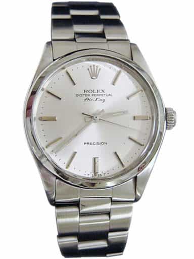 Mens Rolex Stainless Steel Air-King Silver 5500 (SKU 5018102CMT)