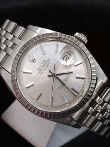 Mens Rolex Stainless Steel Datejust Silver 1603 (SKU 231MT)