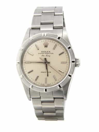 Mens Rolex Stainless Steel Air-King Silver 14010 (SKU X528072AMT)