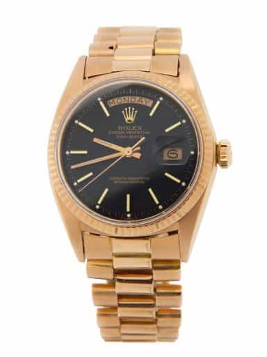 Vintage Mens Rolex 18K Rose Gold Day-Date President 1803 (SKU 3044626AMT)