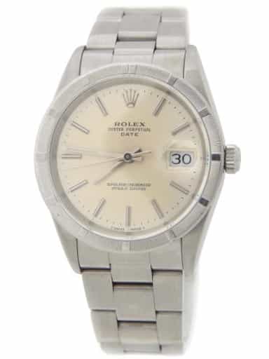 Mens Rolex Stainless Steel Date Silver 15210 (SKU K988377AMT)