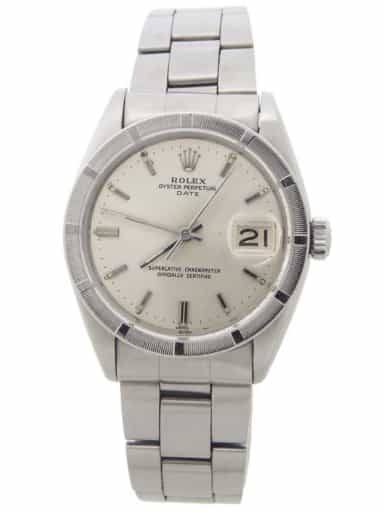Mens Rolex Stainless Steel Date Model 1501 with Silver Dial (SKU 718547FAMT)