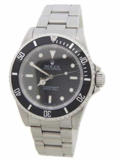 Mens Rolex Stainless Steel Submariner Black  14060 (SKU T827569AMT)