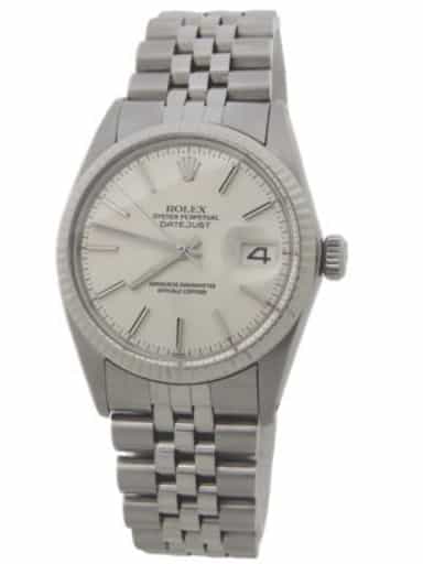 Mens Rolex Stainless Steel Datejust Silver 16014 (SKU 6423012AMT)