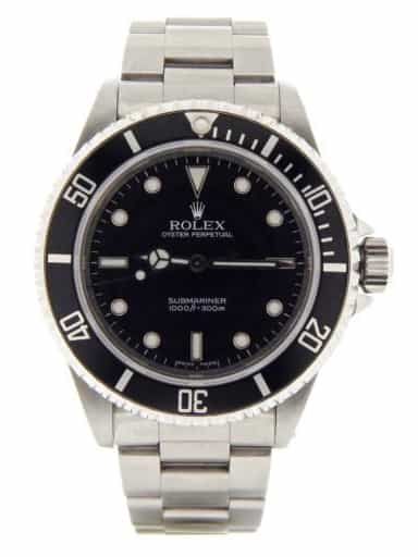 Mens Rolex Stainless Steel Submariner Black  14060M (SKU D898684NMT)