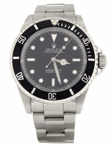 Mens Rolex Stainless Steel Submariner Black 14060 (SKU X769826MT)
