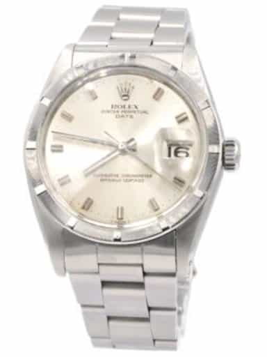 Mens Rolex Stainless Steel Date Watch with Silver Dial 1501 (SKU 1156890AMT)