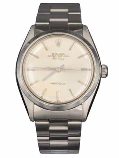 Mens Rolex Stainless Steel Air-King Watch Silver Dial 5500 (SKU 9553822AMT)