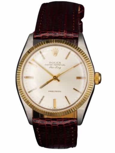Rolex air king two tone outlet