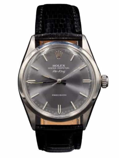 Mens Rolex Stainless Steel 5500 Air-King Watch Slate Gray Dial (SKU 2277518BLAMT)