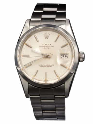Mens Rolex Stainless Steel Date Watch Silver Dial 15000 (SKU 7025611AMT)