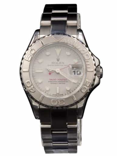 Ladies Rolex SS & Platinum Yacht-Master 169622 Watch with Rolex Papers (SKU D930882AMT)