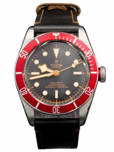 Mens Tudor Black Bay 79230R Watch Red Bezel and Black Dial with Box and Card (SKU I814318AMT)