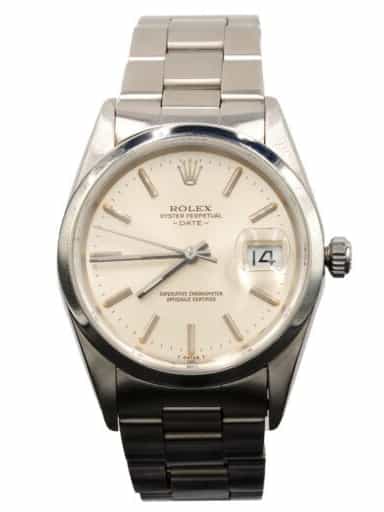 Mens Rolex Stainless Steel Date Watch Silver Dial 15200 (SKU X613981FPAMT)