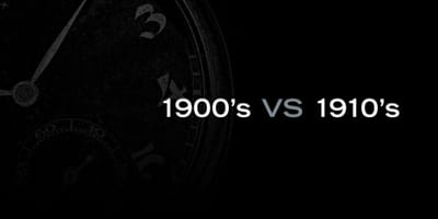 Rolex of the 1900s versus the Rolex of the 1910s