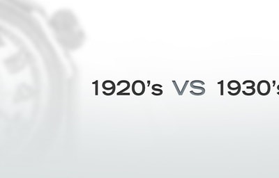 Rolex of the 1920s versus the Rolex of the 1930s