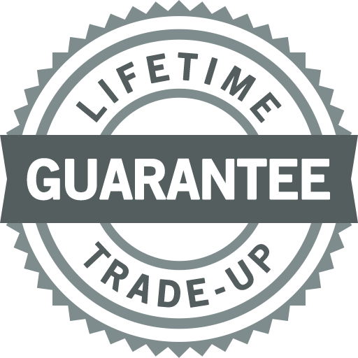 Lifetime Trade-Up Guarantee
