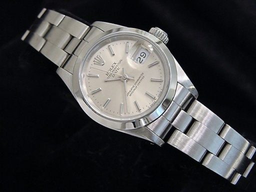 Rolex Stainless Steel Date 69160 Silver -6