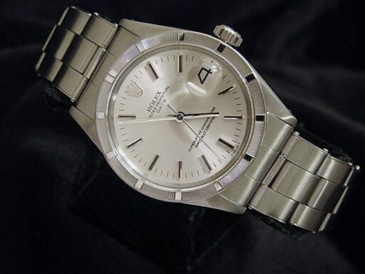 Rolex Stainless Steel Date 1501 Silver