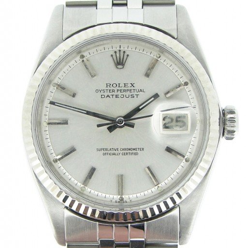Rolex Stainless Steel Datejust 1601 Silver -1