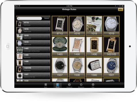 100 Superlative Rolex Watches iOS Interface