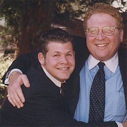 Matthew Becker and his Dad