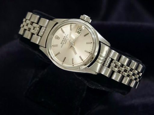 Rolex Stainless Steel Date 6516 Silver -4