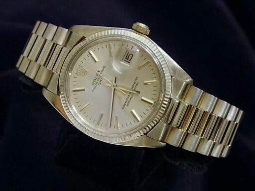Rolex 14K Yellow Gold Date 1503 Champagne -5