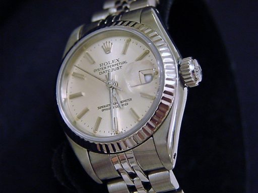 Rolex Stainless Steel Datejust 69174 Silver -4