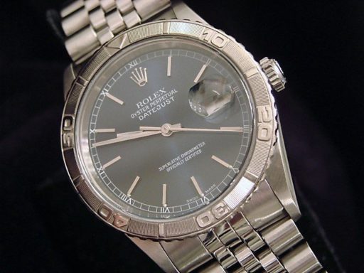 Rolex Stainless Steel Datejust 16264 Blue Turn-O-Graph-3